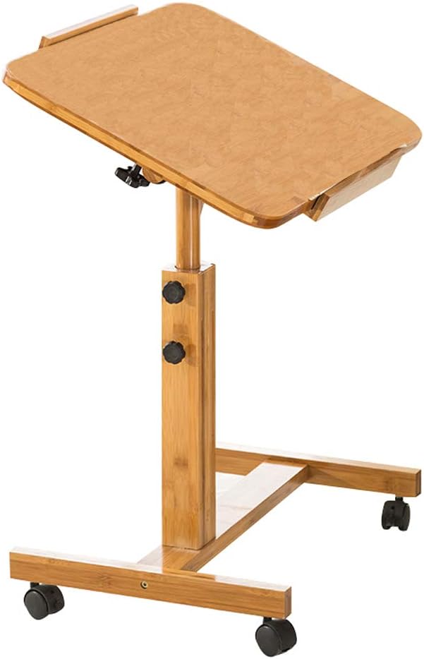 FeiGuoQiang Multifunctional solid wood table folding lifting table removable portable home sofa table bedroom living room coffee table wine cabinet telephone table computer table can be raised and low