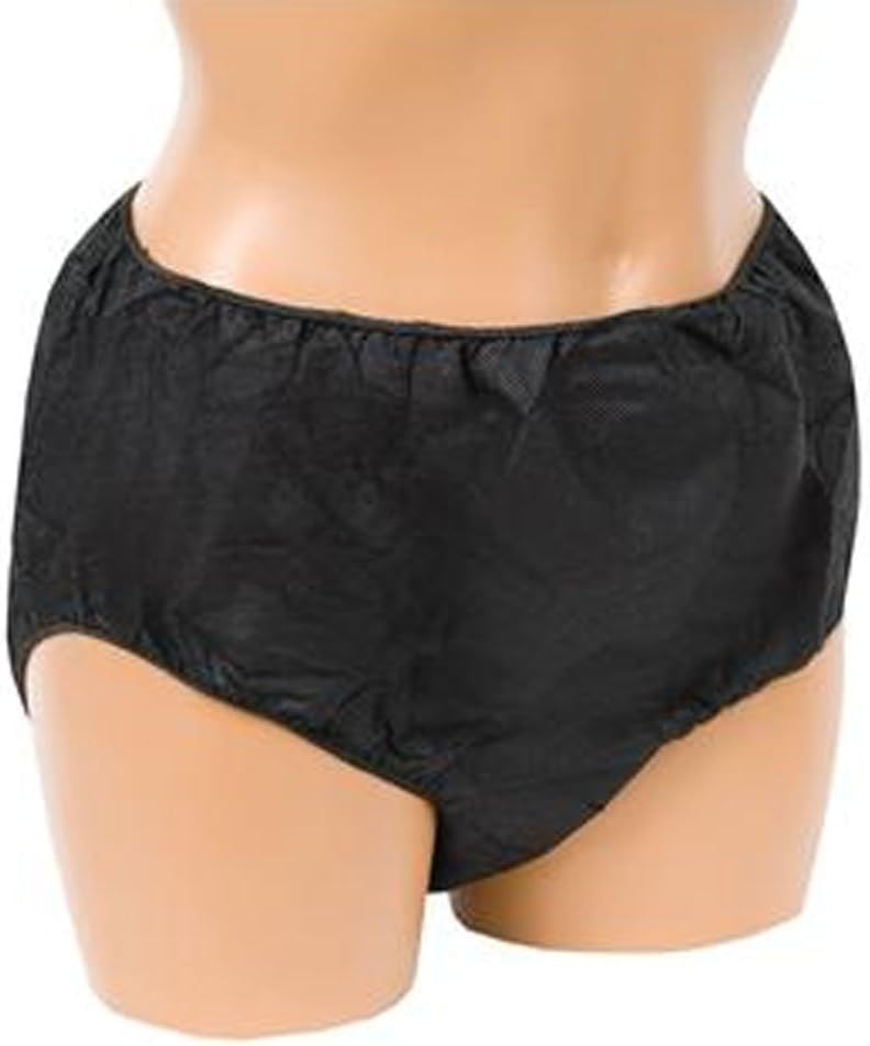 Canyon Rose Ladies Disposable Briefs (Black, Small to Medium) 25 pc