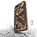 iPhone 7 Plus Case, X-Doria Defense Shield Series - Military Grade Drop Tested, Anodized Aluminum, TPU, and Polycarbonate Protective Case for Apple iPhone 7 Plus, [Orange Camo]