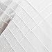 Hotel Collection Chester Duvet Comforter Cover Set, 100% Egyptian Cotton - Hypoallergenic, Ultra Soft Percale Lace Premium Quality Set - Includes Duvet Cover and 2 Pillow Shams, Off-White, Queen