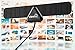 ViewTV 25 Mile Mini Flat HD Digital Indoor TV Antenna - 25 Miles Range - Black - 2 Pack