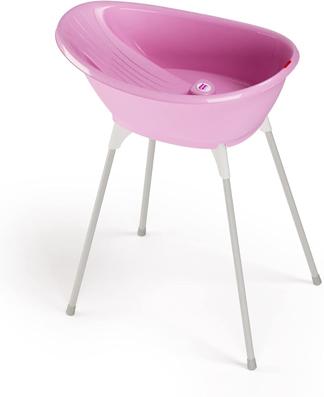 Kit Bella bañera más soporte - Perfecto para la hora del baño desde 0-12 meses - Rosa