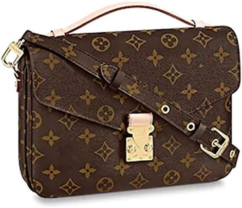 Leather House Monogram Canvas Turenne MM Tote Bag Handbag