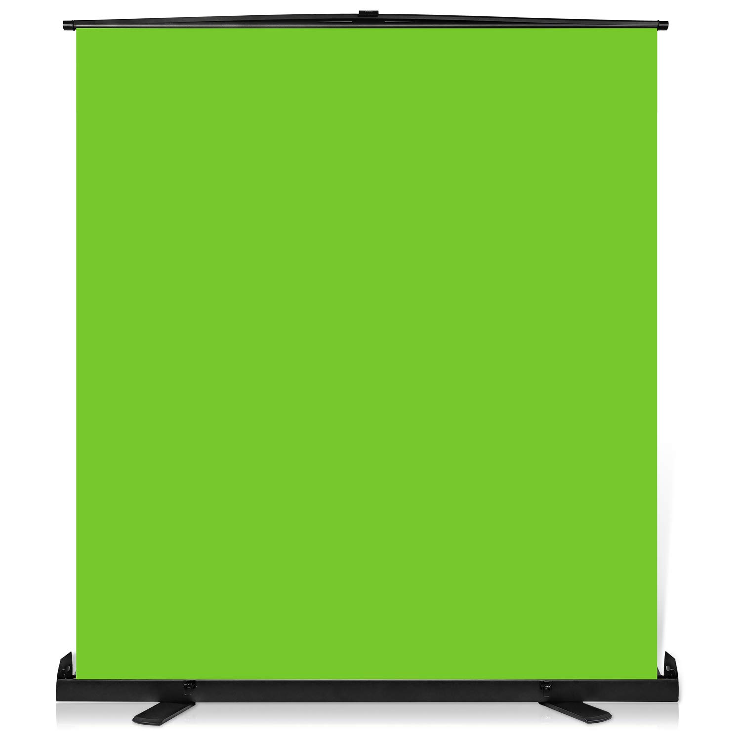 Yesker Upgrade Green Screen 73.2x77.5 inch Wider 180cmx 196cm Background Collapsible Chromakey Photo Backdrop Portable Pull Up with Aluminium Base Wrinkle-Resistant Fabric for Video Studio Live Game