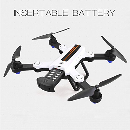 Wifi FPV Drone with 720P Wide-Angle HD Camera Live Video RC Quadcopter with Altitude Hold, Gravity Sensor Function, RTF and Easy to Fly for Beginner (A) - Thumbnail 5