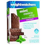Weight Watchers 2015 Points Plus Mint Cookie Crisp Mini Snack Bars