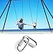 STARVAST 8mm Quick Link Oval Carabiner Chain Quick Links Connector 4pcs M8 Stainless Steel Swing Clip Screw Lock Swing Set for Swing Play Set