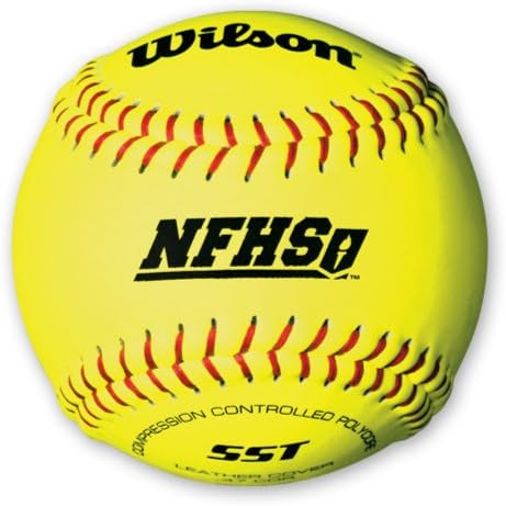 Wilson A9011BSST NFHS Fastpitch Softballs - 1 Dozen