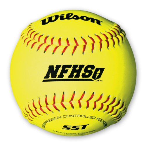 Wilson A9011BSST NFHS Fastpitch Softballs - 1 Dozen