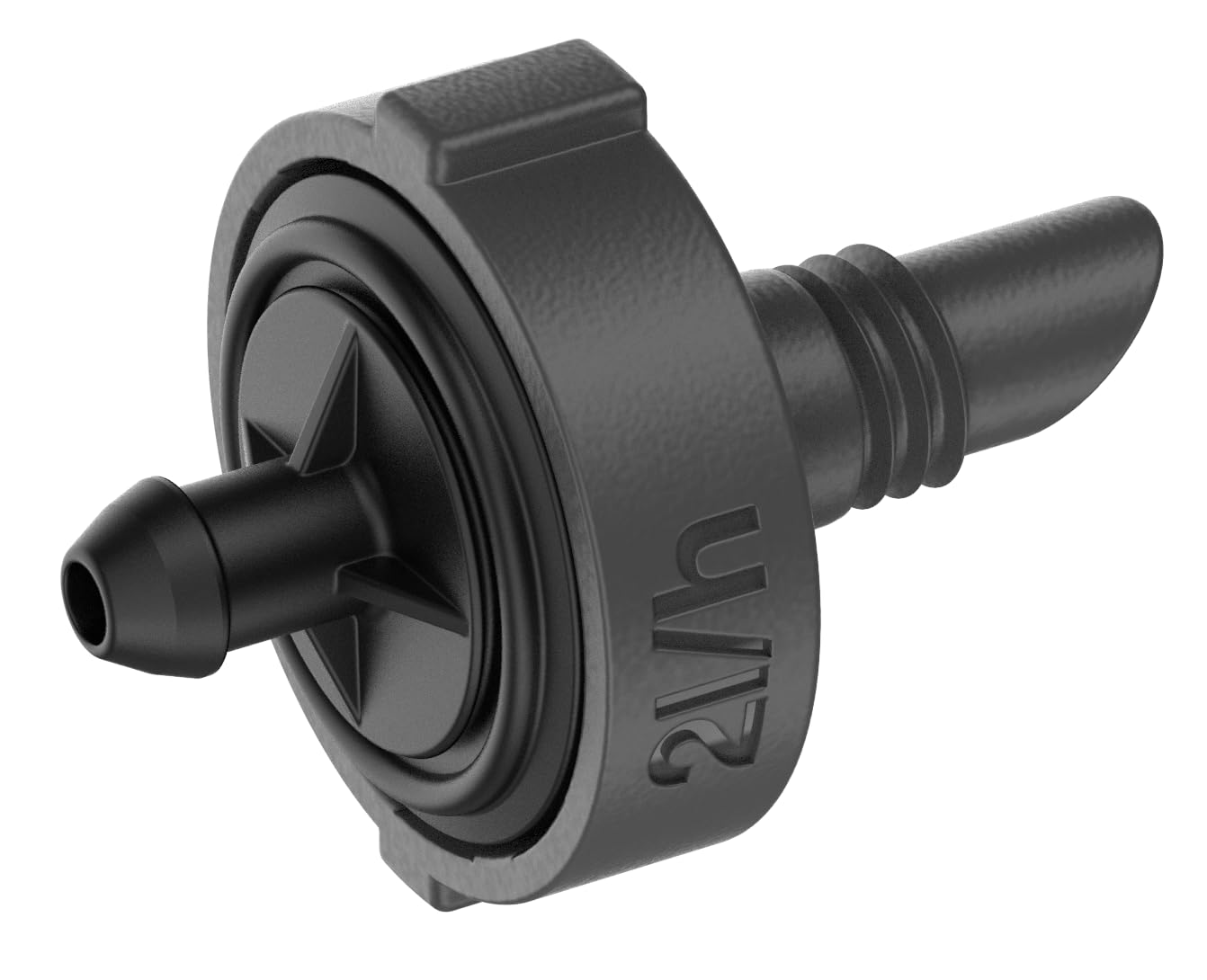 Gardena Micro-Drip-System Inline Drip Head 2 l/h, pressure-equalising: Endline drip heads for single plants with different pot heights, constant water supply at 0.5 to 4 bar (13302-20)