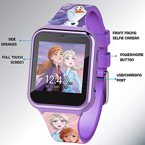 Ripley - RELOJ INTELIGENTE DISNEY FROZEN CON PANTALLA TÁCTIL CÁMARA PARA  SELFIES INTEGRADA CORREA FÁCIL DE ENGANCHAR