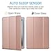 SAVFY Case for iPad 2 / 3 / 4 - Ultra Slim Lightweight Smart-shell Stand Cover for iPad 2 / The NEW iPad 3 (3rd Gen) / iPad 4, Rose GOLD (with Auto Wake / Sleep)