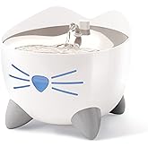 Catit PIXI Smart Cat Water Fountain 2.5L, with Remote Control App, Modern Cat Fountain, Stainless Steel, Fontaine Pour Chat,