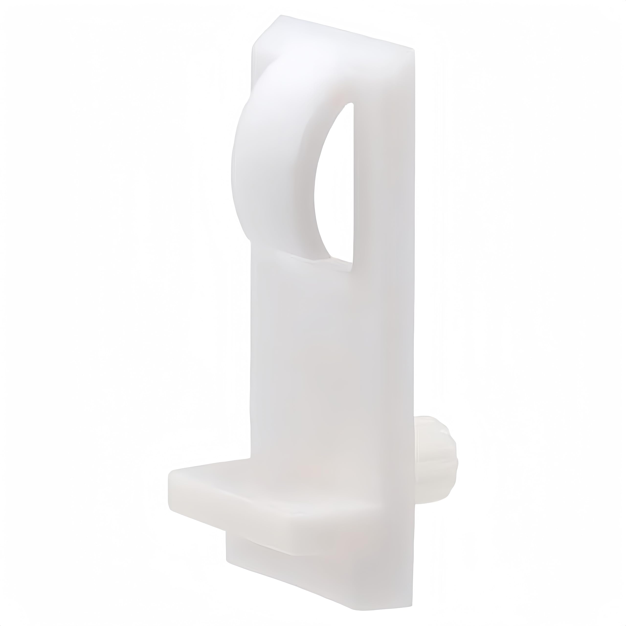 Boxonly 5mm Plastic Locking Shelf Pegs, Cabinet Shelf Clips, Shelf Bracket Peg for Book Shelves Supplies, 20pcs