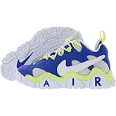 Nike Air Barrage Low GS Boys Shoes Size 6, Color: Grey Six/Blue/Fresh Lime-Grey