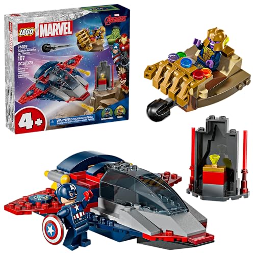 LEGO Marvel Captain America Vs. Thanos Building