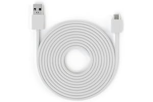 Blink Three-Meter Indoor Power Cable for Blink Mini 2 and 2K+, and Blink Arc (White)