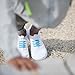 HICKIES 1.0 Original Unisex One-size Fits All Elastic No-Tie Shoelaces For All Types Of Shoes Cyan(14 HICKIES Laces)