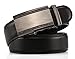 Xhtang X Men's Ratchet Belt with Genuine Leather, Slide Belt for men 1 3/8 inches Wide