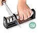 Kitchen Knife Sharpener Professional 2 Stage Steel Diamond Ceramic Coated Sharpening Tool Cook Chef Knife Sharpening Kit Easy to Use Extremely Quickly Fast
