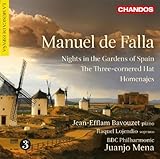 De Falla: Nights in the Gardens of Spain; The Three-Cornered Hat; Homenajes
