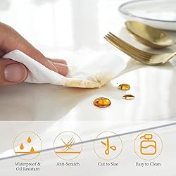 Deep Dream 2.0mm Clear Desk Cover Protector, 4062