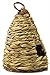 Woven Birdhouse 2 Pack: 10 Hive-Style. Ideal for Small Birds & Hummingbirds to Rest In. Bird Houses Are Made of Natural Fiber to Blend Into Your Garden. For Outside or Inside Decorative Use.