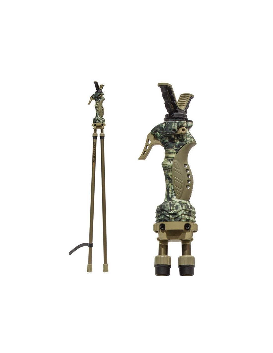 Photo 1 of Primos Hunting Trigger Stick Gen3 Tall Adjustable 24" to 61" Bipod Shooting Stick in Camo 65814 , Camouflage
