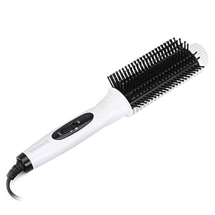 ZJX Rizador De Pelo 2 En 1 De Iones Negativos, Plancha De Pelo Caliente,