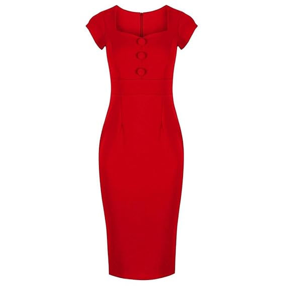 red bodycon dress amazon