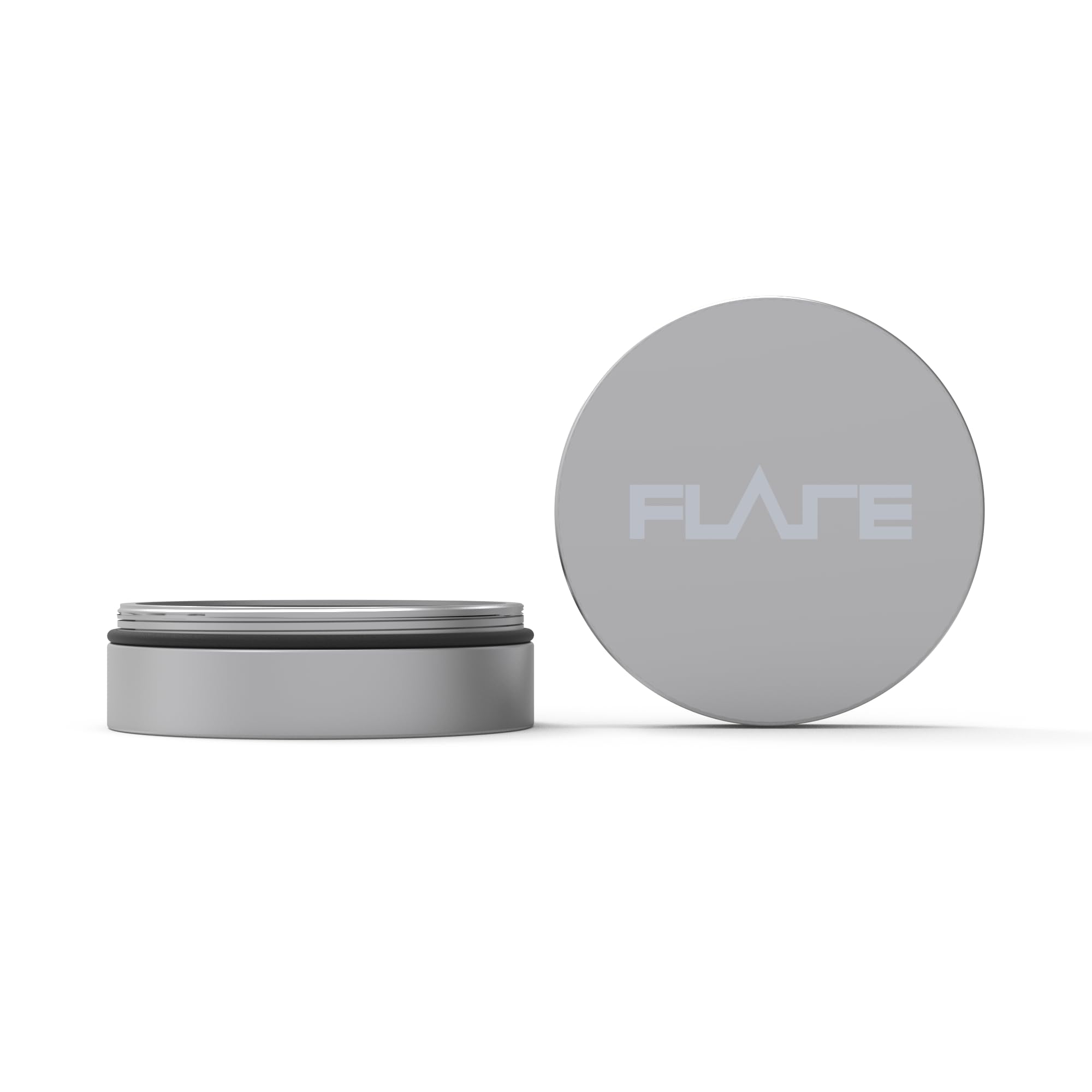 Flare Pocket Capsule | Premium Aluminium Storage Case | Compact & Durable | Water-Resistant Seal | Secure Screw Lid | Pocket & Bedside Storage | Silver — image 1