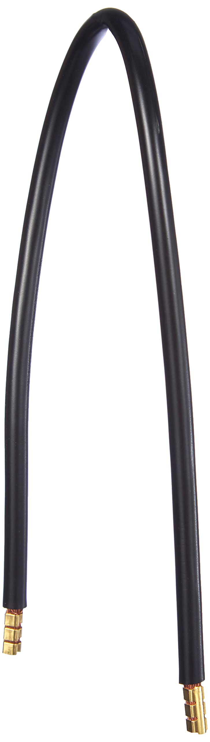 Unitec 40191 cable bridge with wire end sleeve, 350 mm, 10 mm², 3 pieces, in black