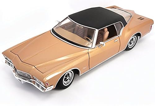 1971 Buick Riviera GS 1:18 Scale Die Cast w/ Opening Doors Hood &amp; V-8 Engine