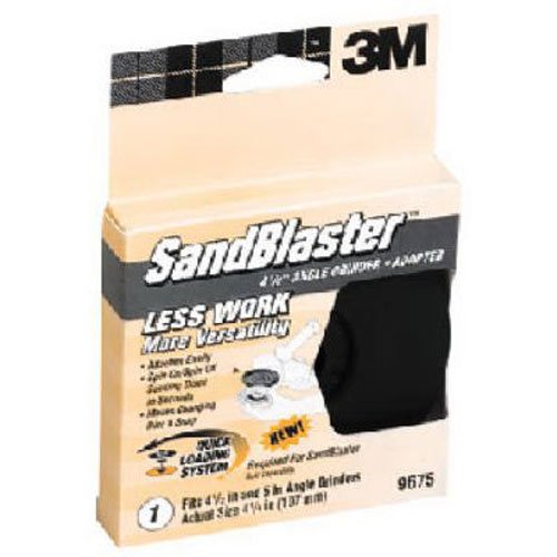 3M SandBlaster 9675 4.5-Inch Angle Grinder Quick Loading Adapter