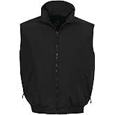 AFC Men's Windproof Nylon Vest Fleece Lined Performance Coat