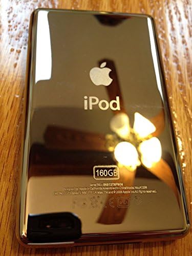 Metal Back Rear Housing Case Cover panel for iPod 7th Gen Classic 160GB Thin(GOOD)
