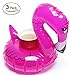 Inflatable Flamingo Drink Float | Floating Cup Holder Floatie | Pool Coaster | Drink Floatie by Captain Floaty (3-Pack) (Flamingo)