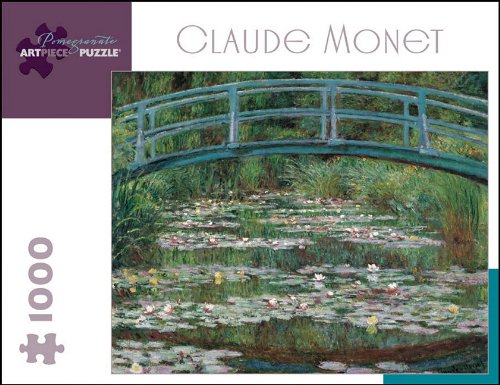 Claude Monet 1000 Piece Puzzle The Japanese Footbridge