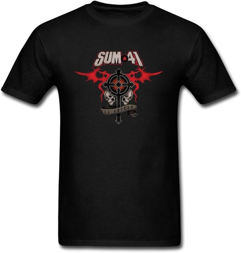 Z11S4H 2016 New Album Sum 41 13 Voices Men's T-Shirts