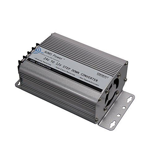 AIMS Power 40 Amp 24V DC to 12V DC Converter