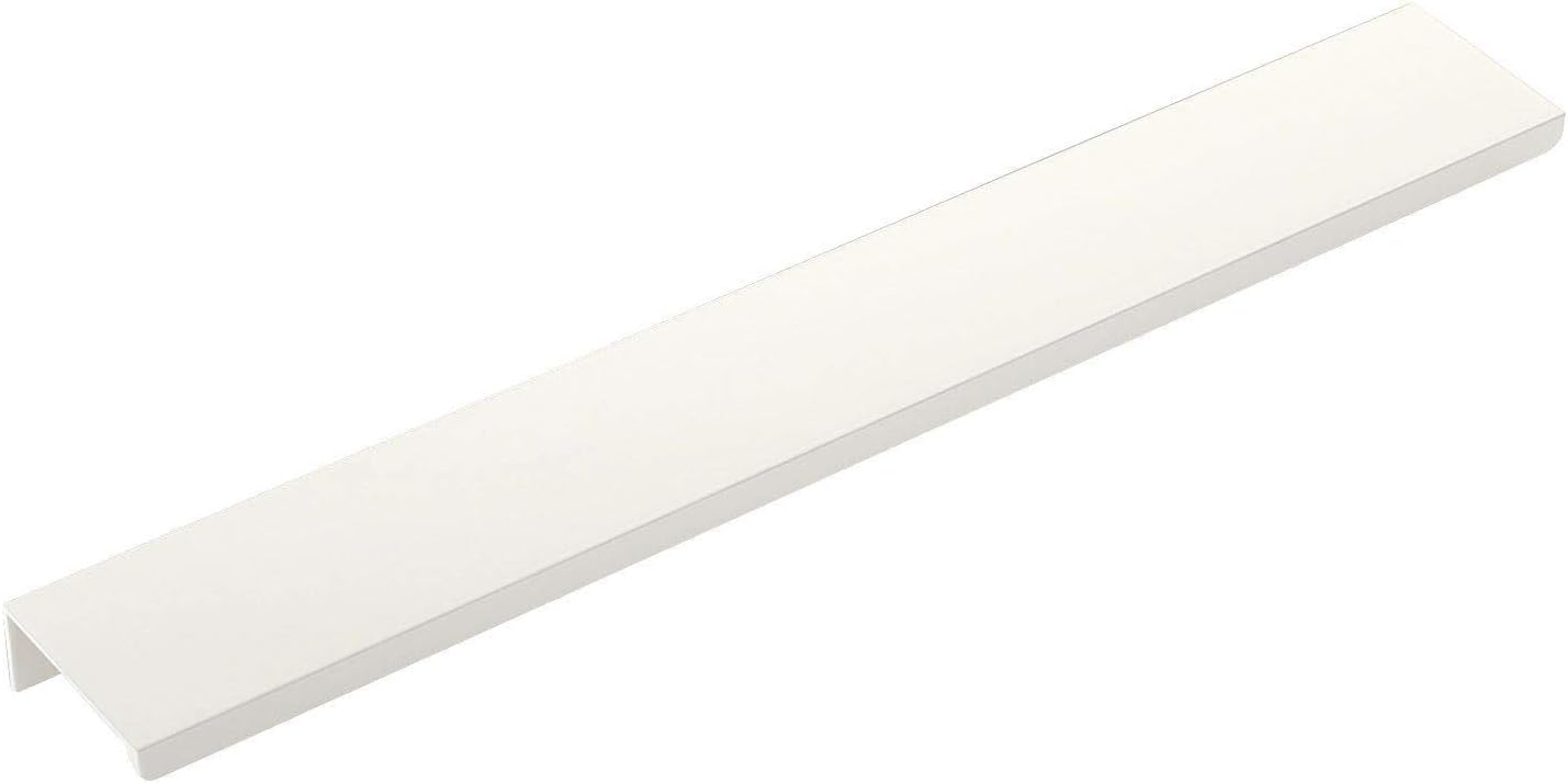 10 x Hinterschraubgriff Blankett Jane 50 mm weiß Schrankgriffe