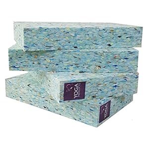 4 x Recycled Chip Foam FULL Yoga Blocks