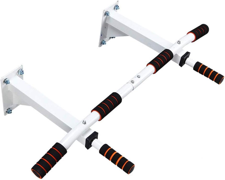 AMYAL Wall Mounted Pull Up Bar Multi-Grip Chin-Up Body Gym Total Upper Body Workout Bar Indoor Mounted Gym Fitness Iron Exercises-Full Body
