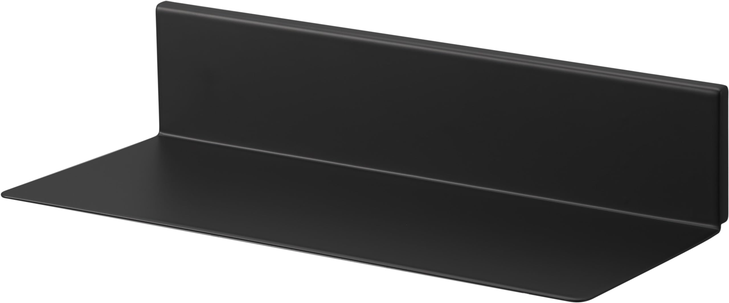 山崎実業(Yamazaki) 【 石こうボードピンセット・木ネジ 付属 】 石こうボード壁対応 浮かせる トイレ棚 ブラック 約W30×D13×H6.5cm タワー tower 壁面収納 トイレ収納 浮かせる収納 2104商品画像