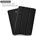 Infiland Samsung Galaxy Tab A 10.1 with S Pen case - Ultra Slim Tri-Fold Smart Case Cover for Samsung Tab A 10.1-Inch with S Pen SM-P580 Tablet(with Auto Wake/Sleep), Black