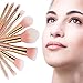 Iskas 10pcs Mermaid Makeup Brush Set Soft Nylon Bristles Beauty Brushes Kit Foundation Blending Blush Concealer Contour Cosmetic Tools - Champagne