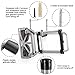 Heavy Duty 9” Large Arm Garage Storage Hanging Hooks with EVA Protector by Ihometech, Wall Mount Garage Hangers & Organizer for Ladders,Tools,Bikes and Chair Hose | (6 Pack - Gray)