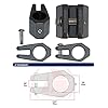 Marine-Bimini-Top-Boat-Black-Plastic-Jaw-Slides-for-782223mm-Od-Tube-Five-Oceans