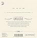 D'Addario Concert Ukulele Strings, Nyltech, EJ88C, 4-String Set, Pack of 1