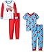 Gerber Boys' Four-Piece Cotton Pajama Set